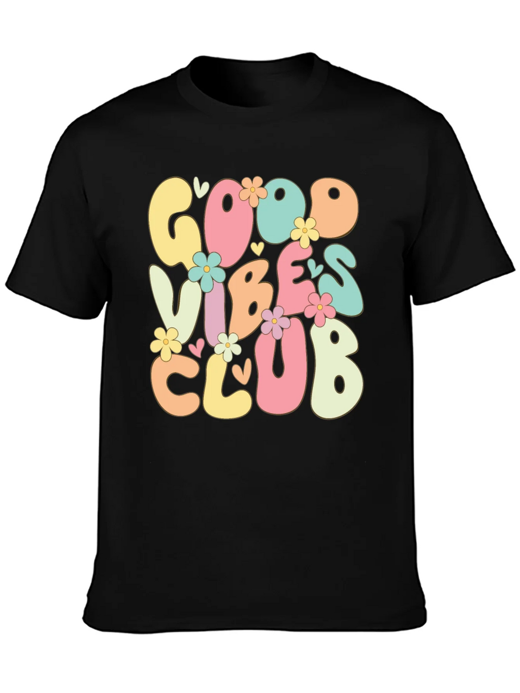 Good Vibes Club Graphic T-Shirt