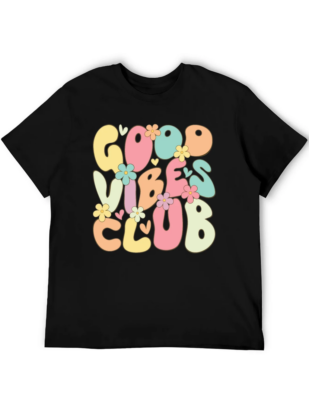 Good Vibes Club Graphic T-Shirt