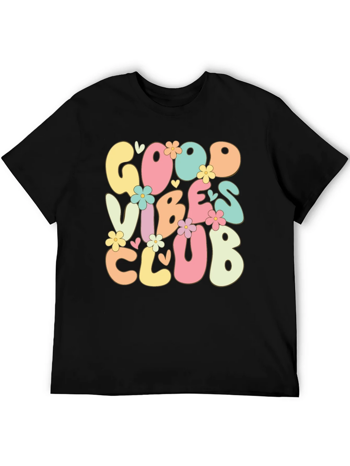 Good Vibes Club Graphic T-Shirt