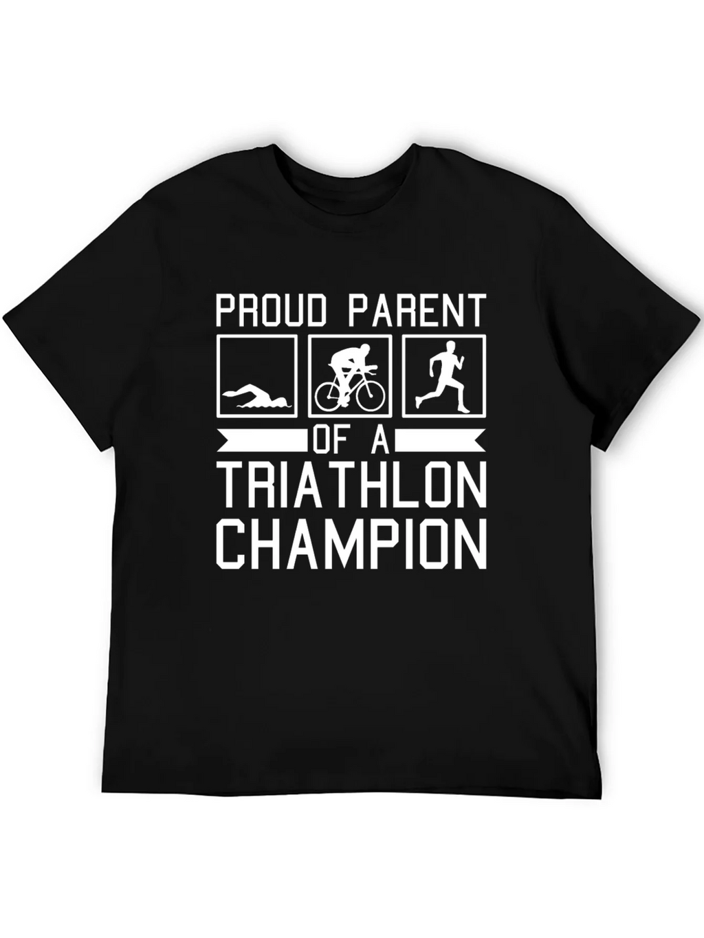 Proud Parent of a Triathlon Champion T-Shirt