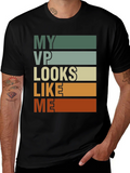 My VP Looks Like Me Retro Style Graphic Tee