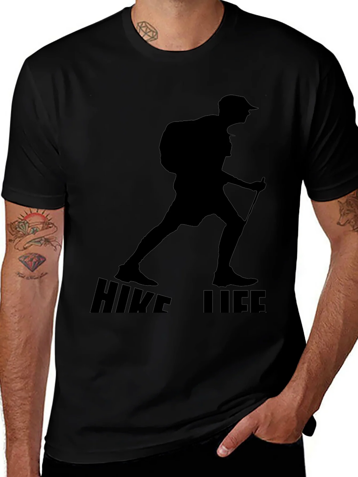 Hike Life Black T-Shirt