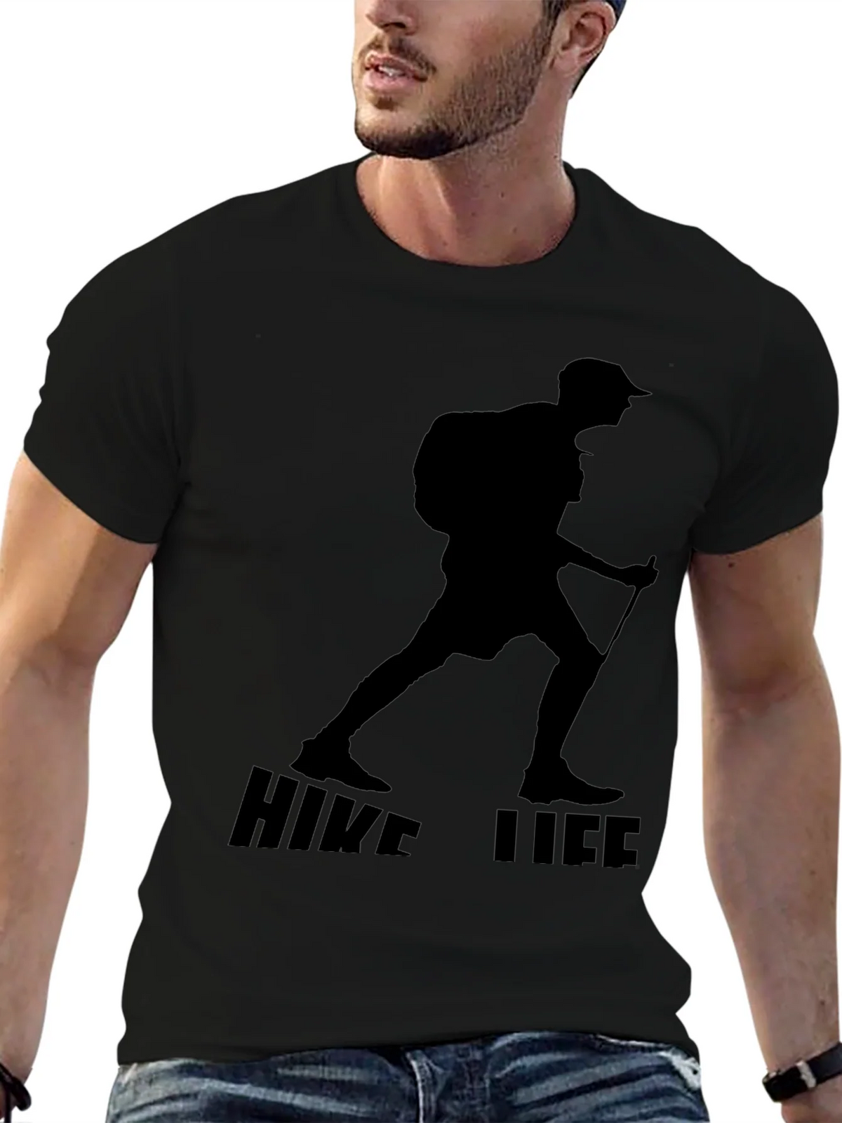 Hike Life Black T-Shirt