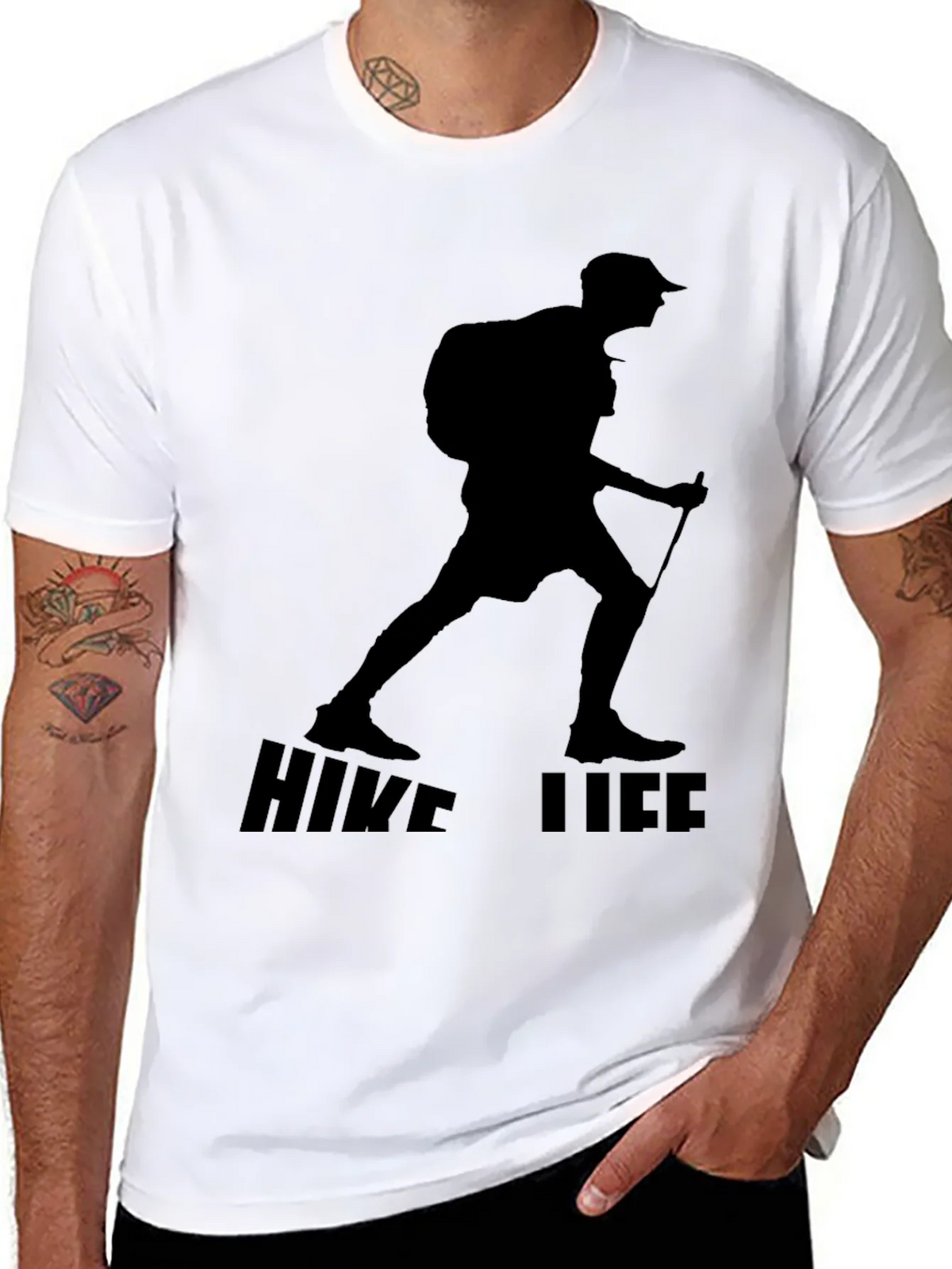 Hike Life Black T-Shirt