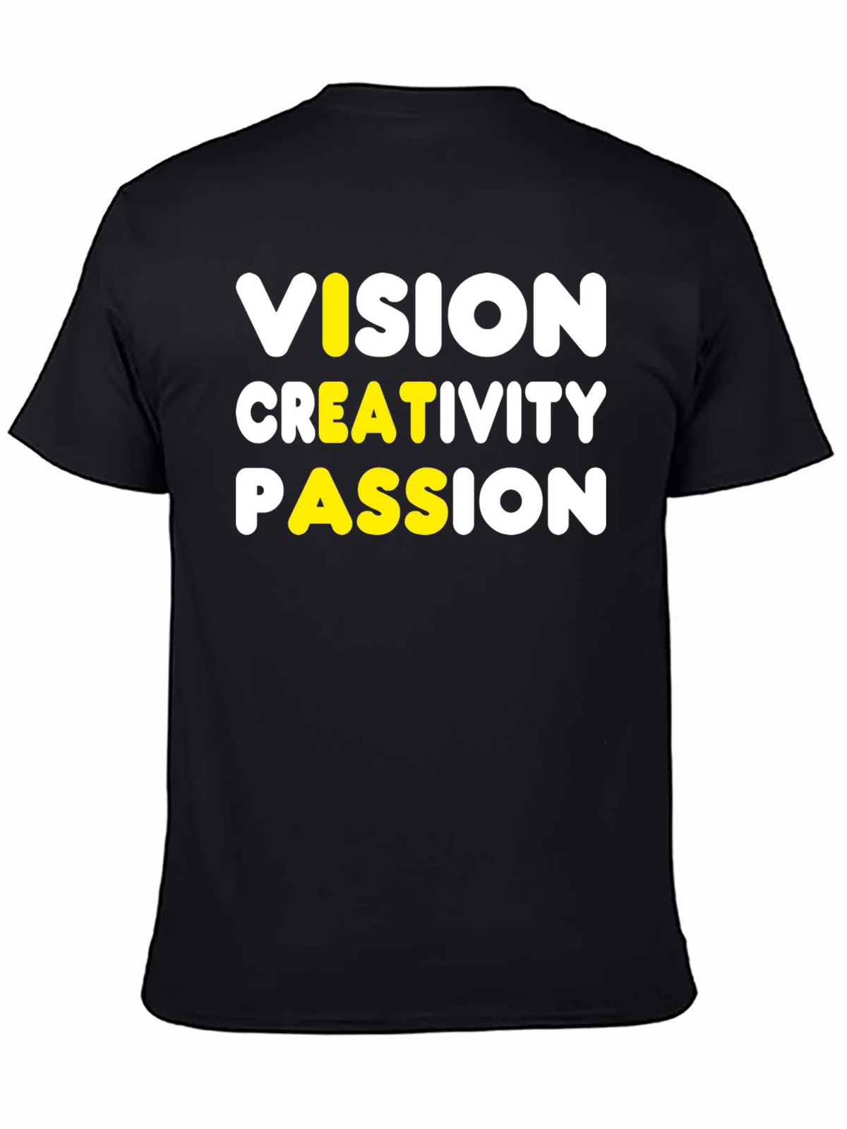 Vision Creativity Passion Graphic Tee