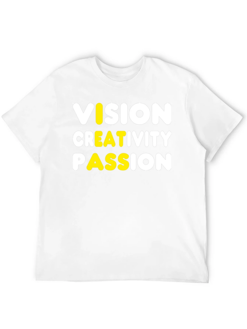 Vision Creativity Passion Graphic Tee