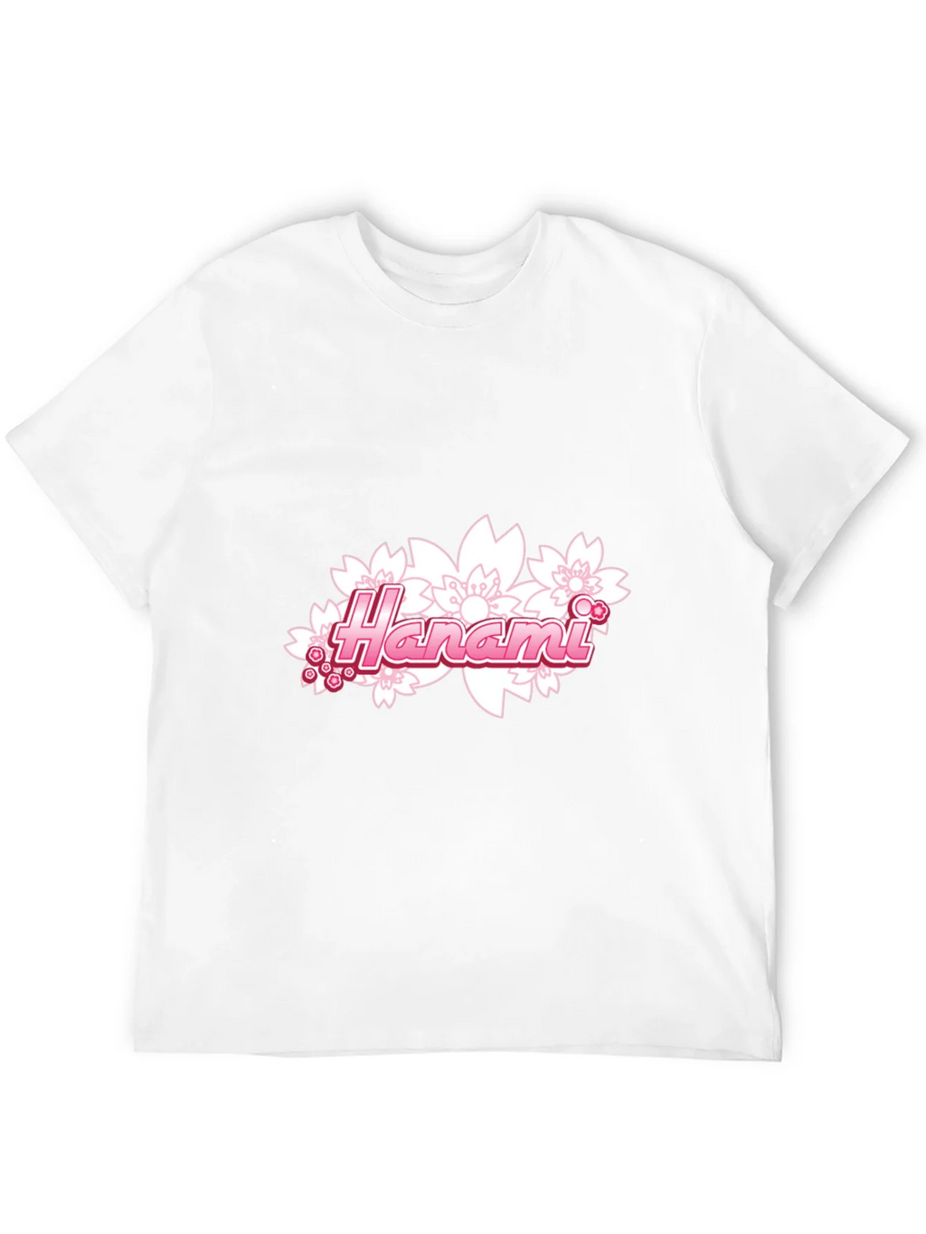 Hanami Cherry Blossom Graphic T-Shirt - Stylish Black Tee