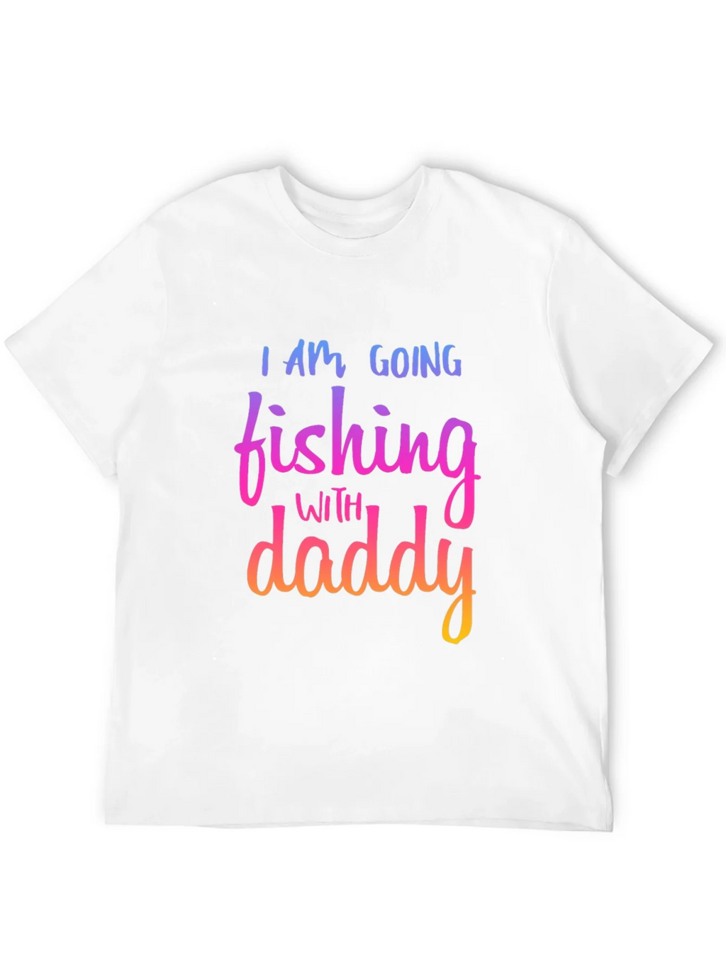 Fishing With Daddy Graphic Tee