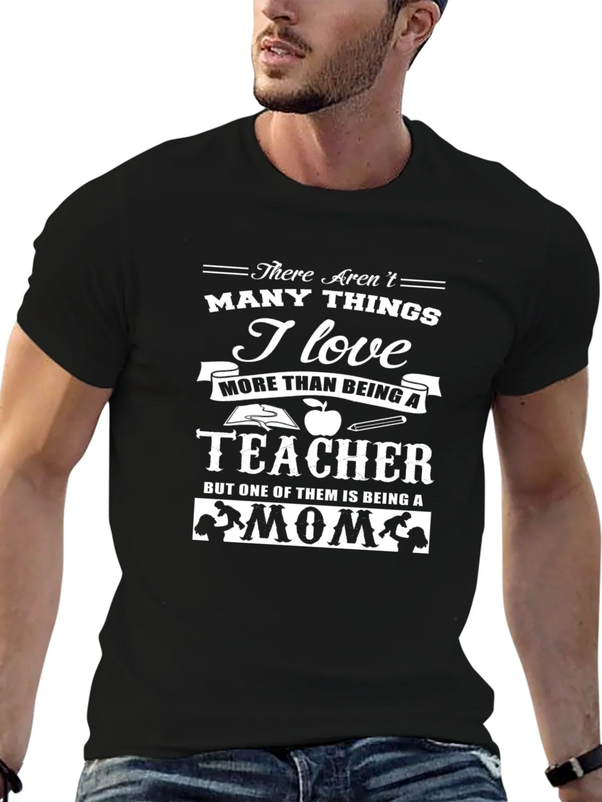 Teacher & Mom Graphic T-Shirt