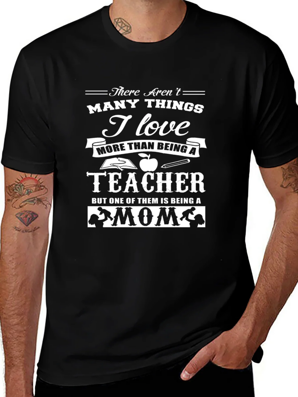 Teacher & Mom Graphic T-Shirt