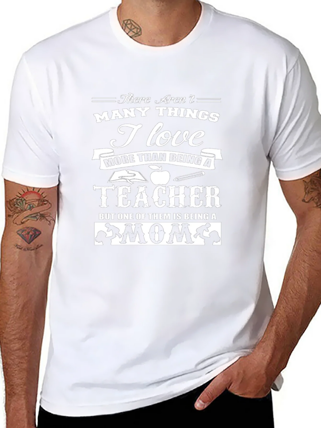 Teacher & Mom Graphic T-Shirt