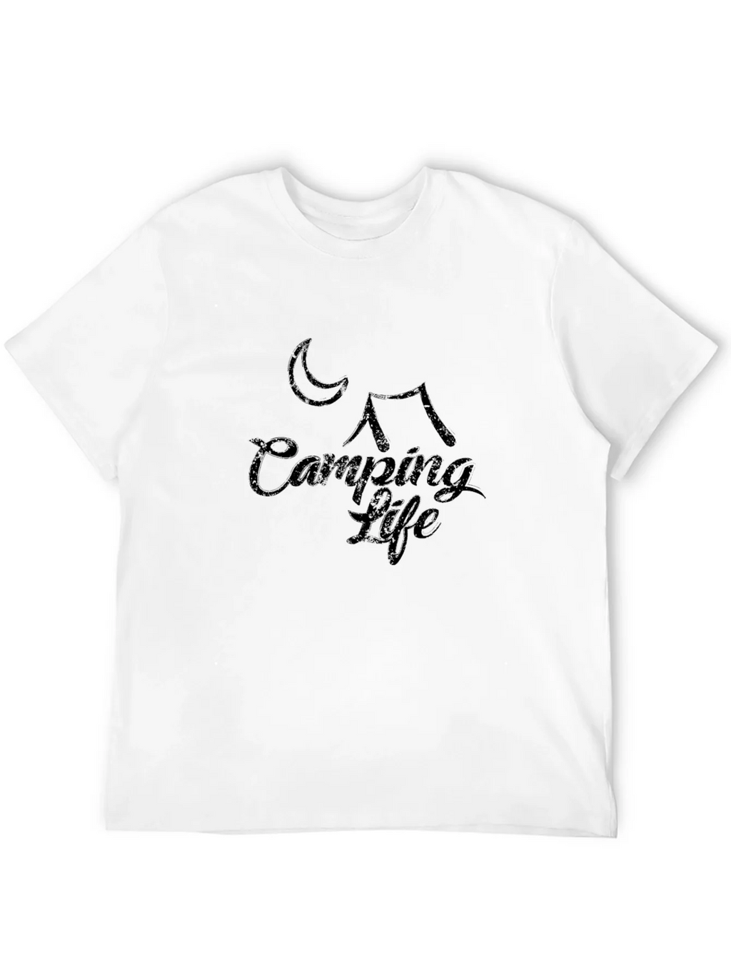 Camping Life Graphic Tee - Black