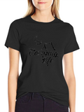 Camping Life Graphic Tee - Black