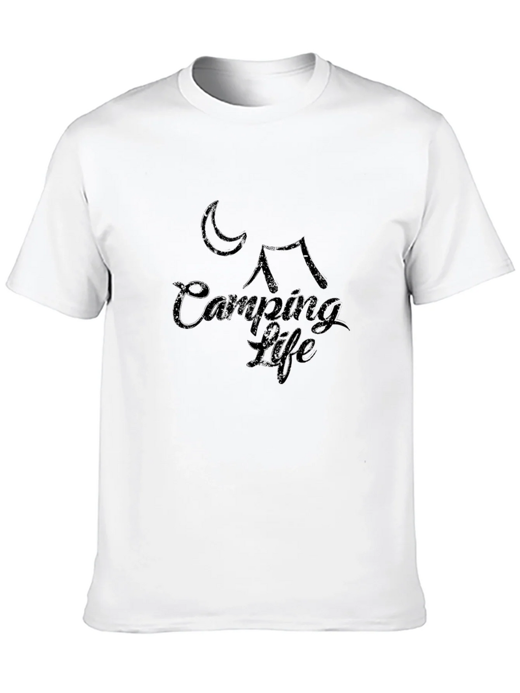 Camping Life Graphic Tee - Black
