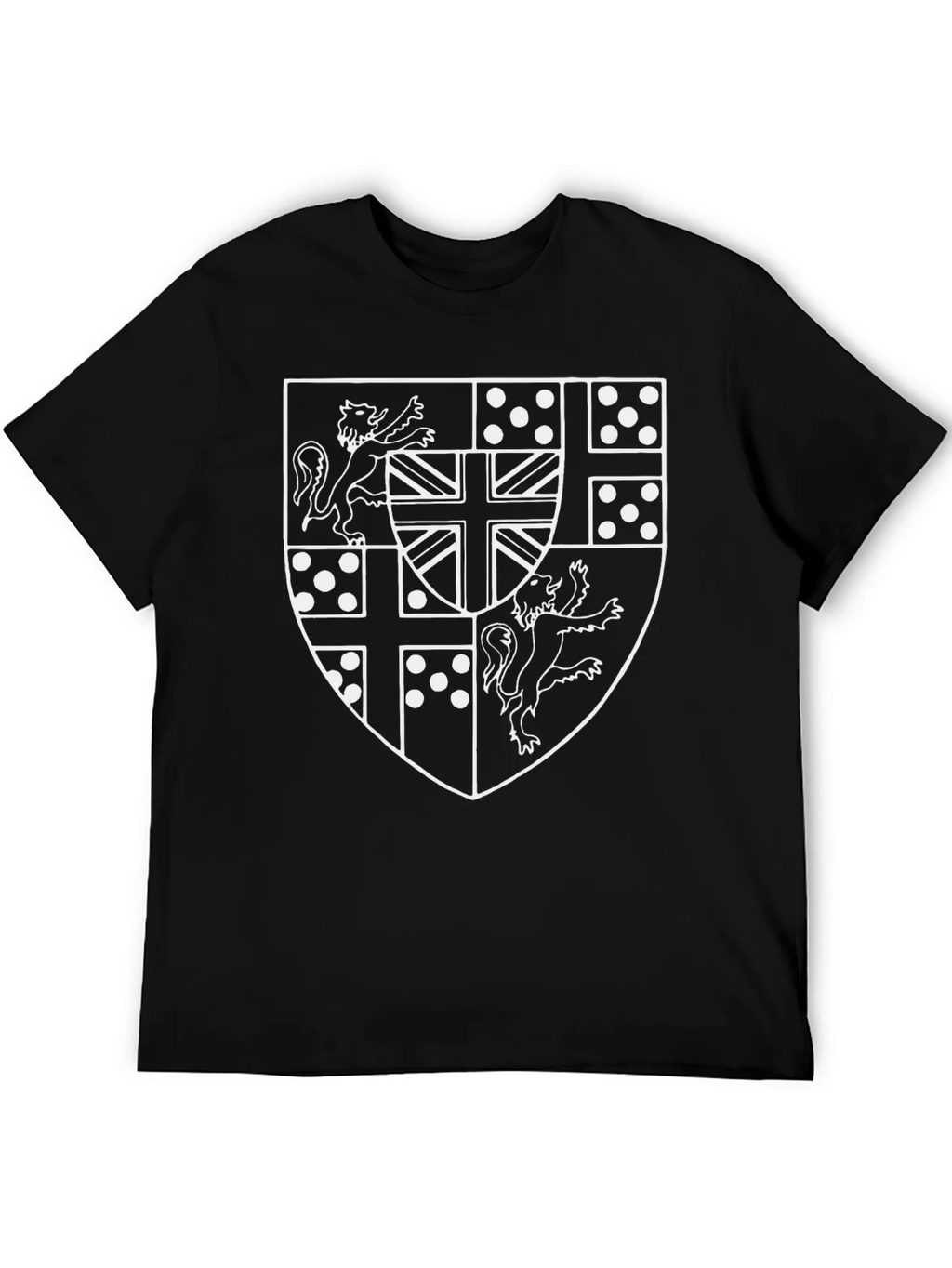 Heraldic Crest Black T-Shirt