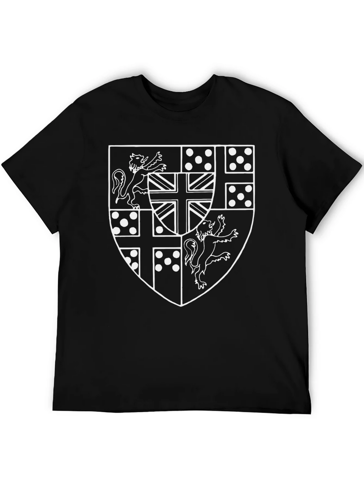 Heraldic Crest Black T-Shirt