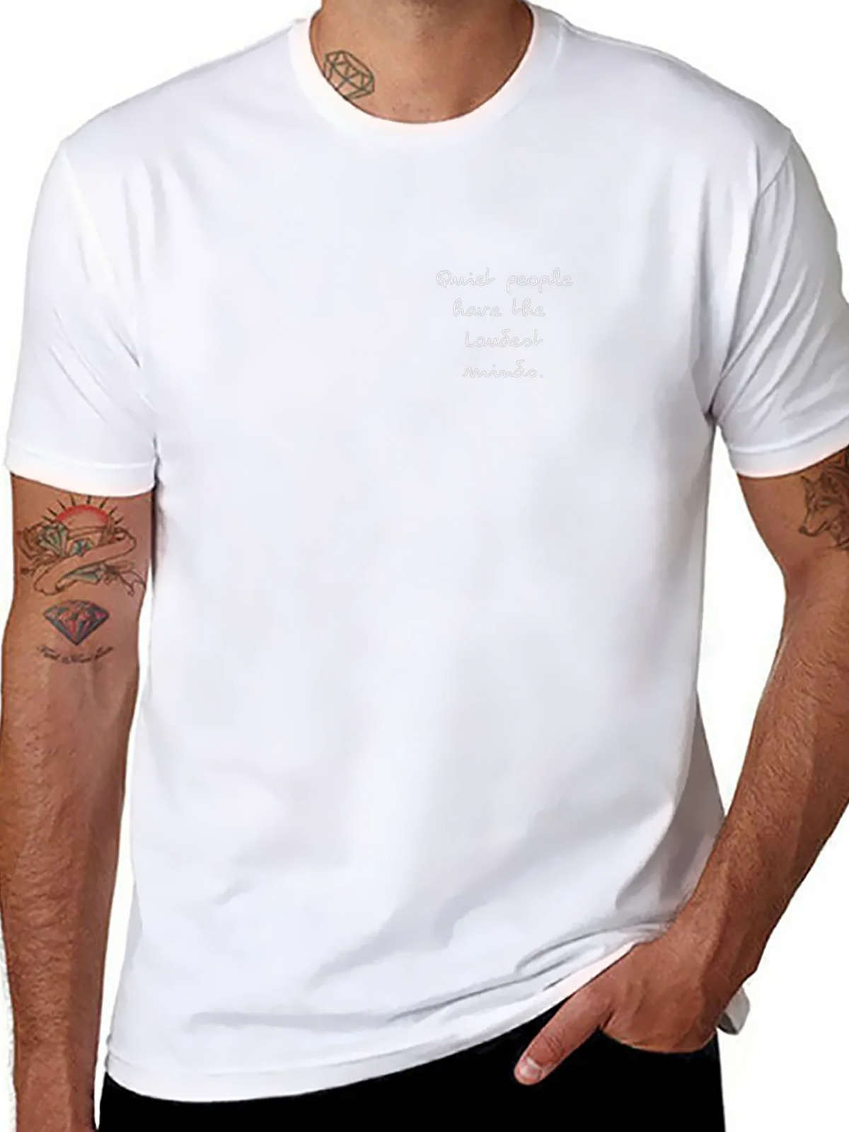 Quiet People Tee - Loudest Minds