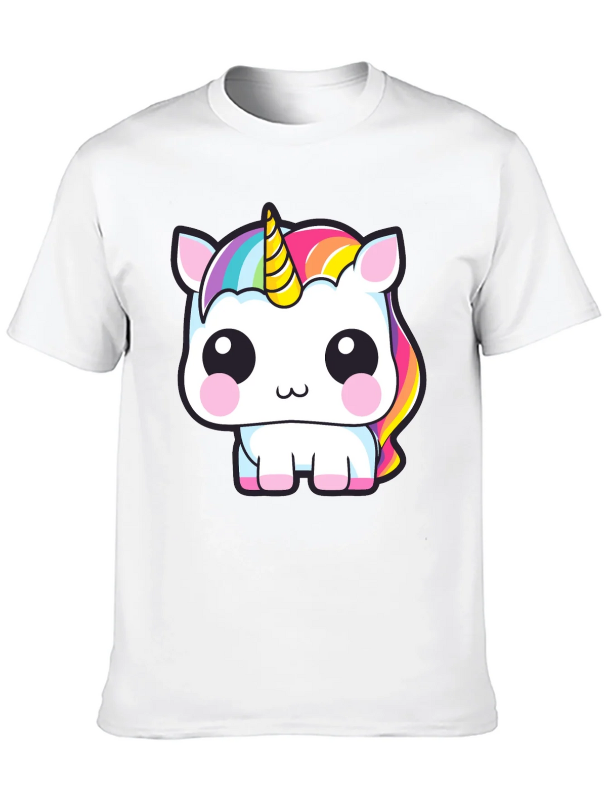 Unicorn Graphic Tee - Kawaii Style