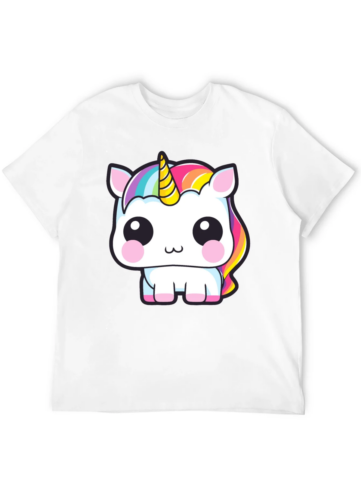 Unicorn Graphic Tee - Kawaii Style