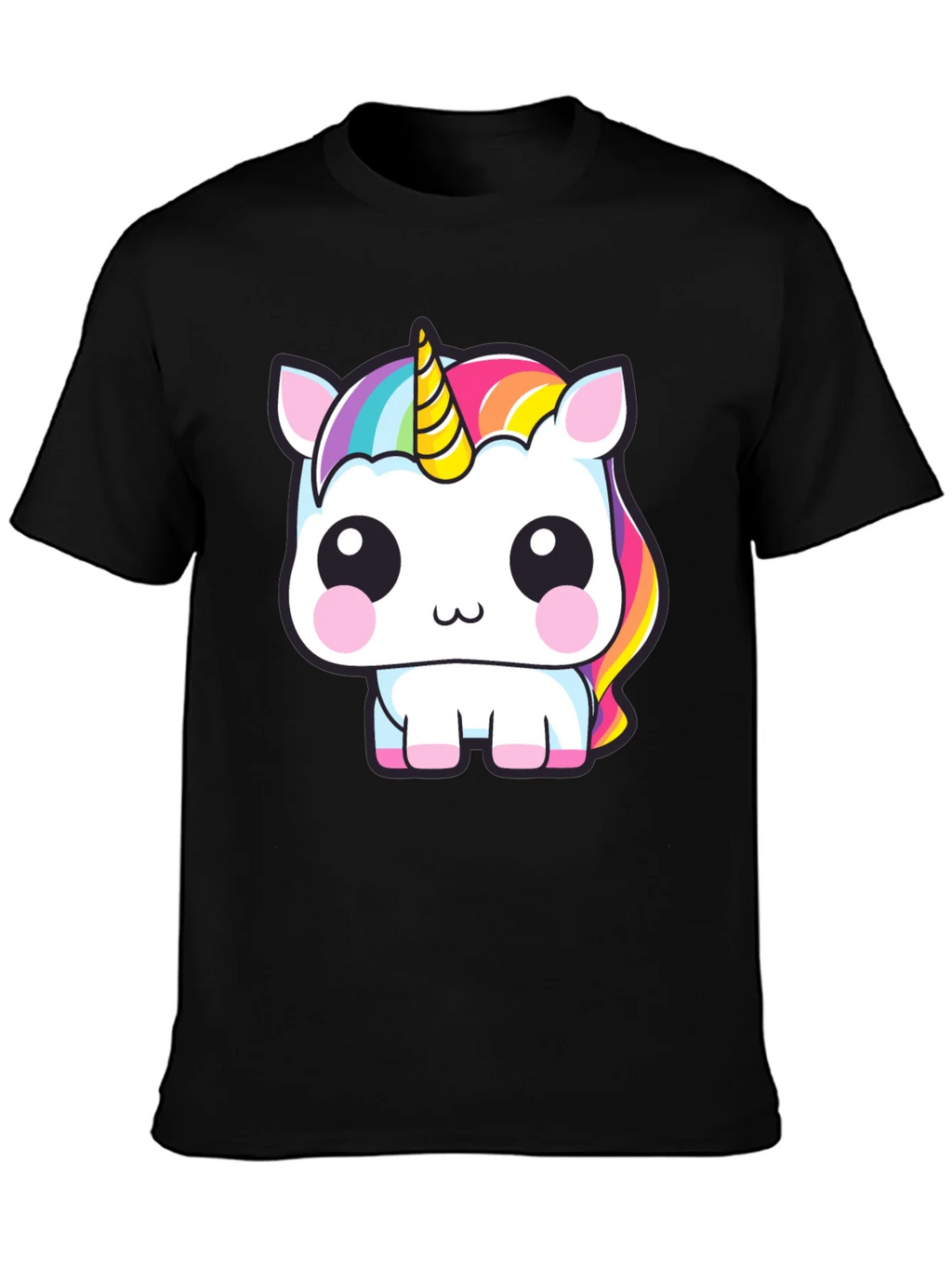 Unicorn Graphic Tee - Kawaii Style