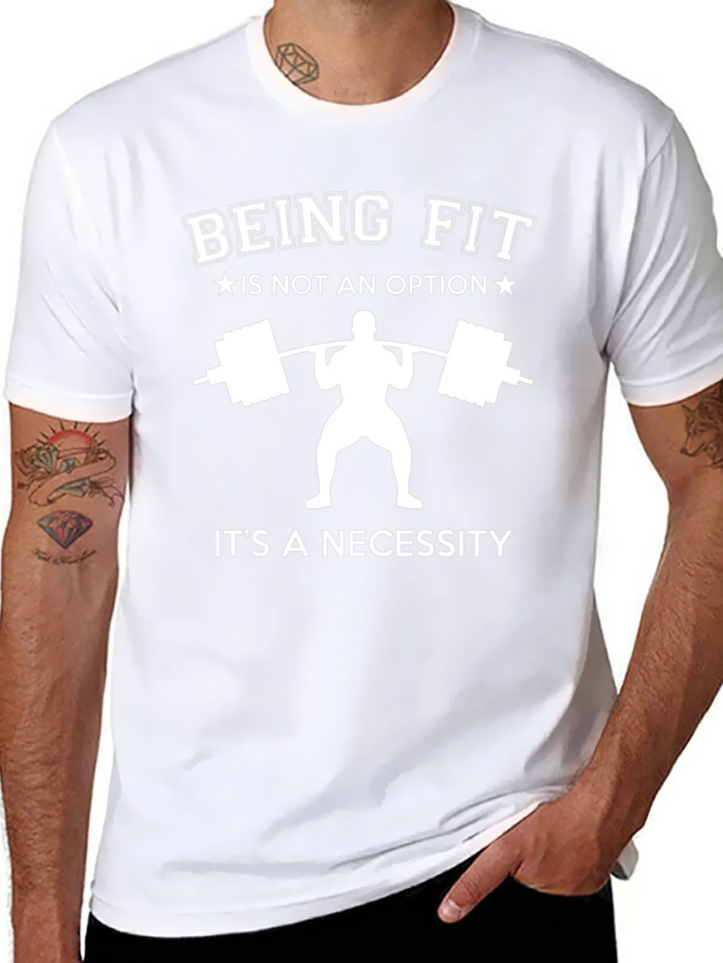 Being Fit Is Not an Option T-Shirt