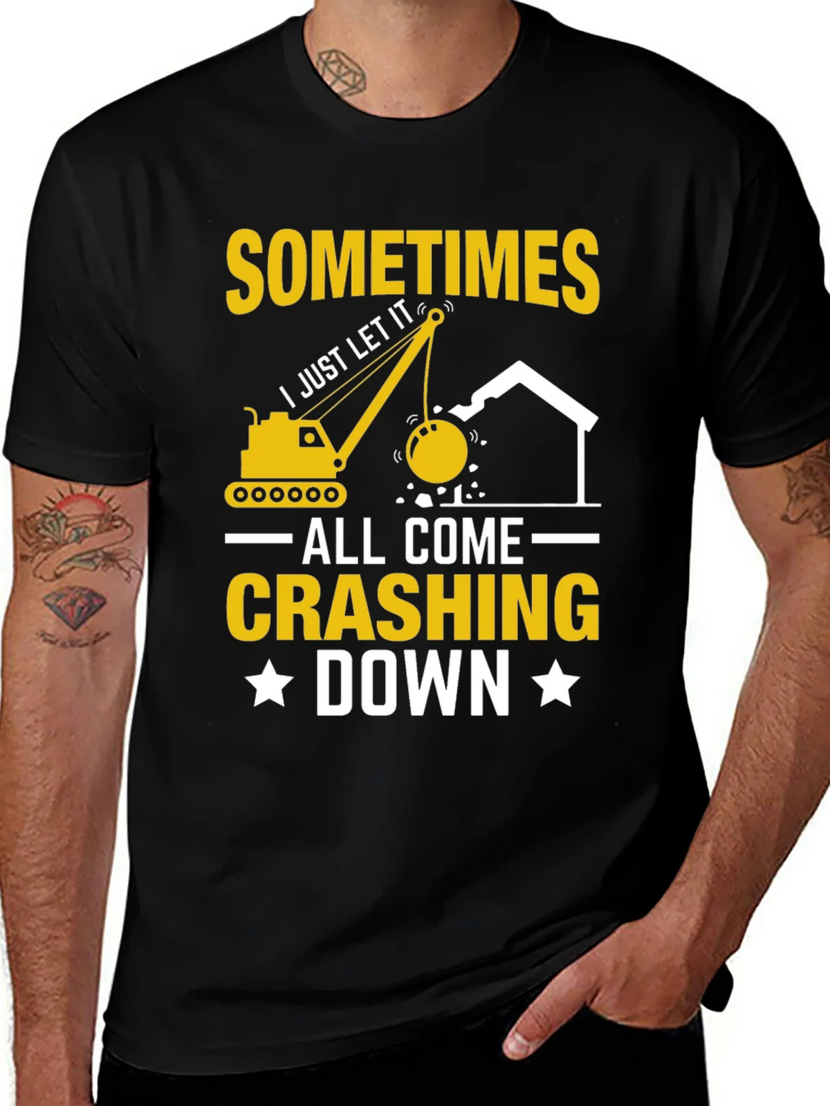 Sometimes I Just Let It All Come Crashing Down T-Shirt
