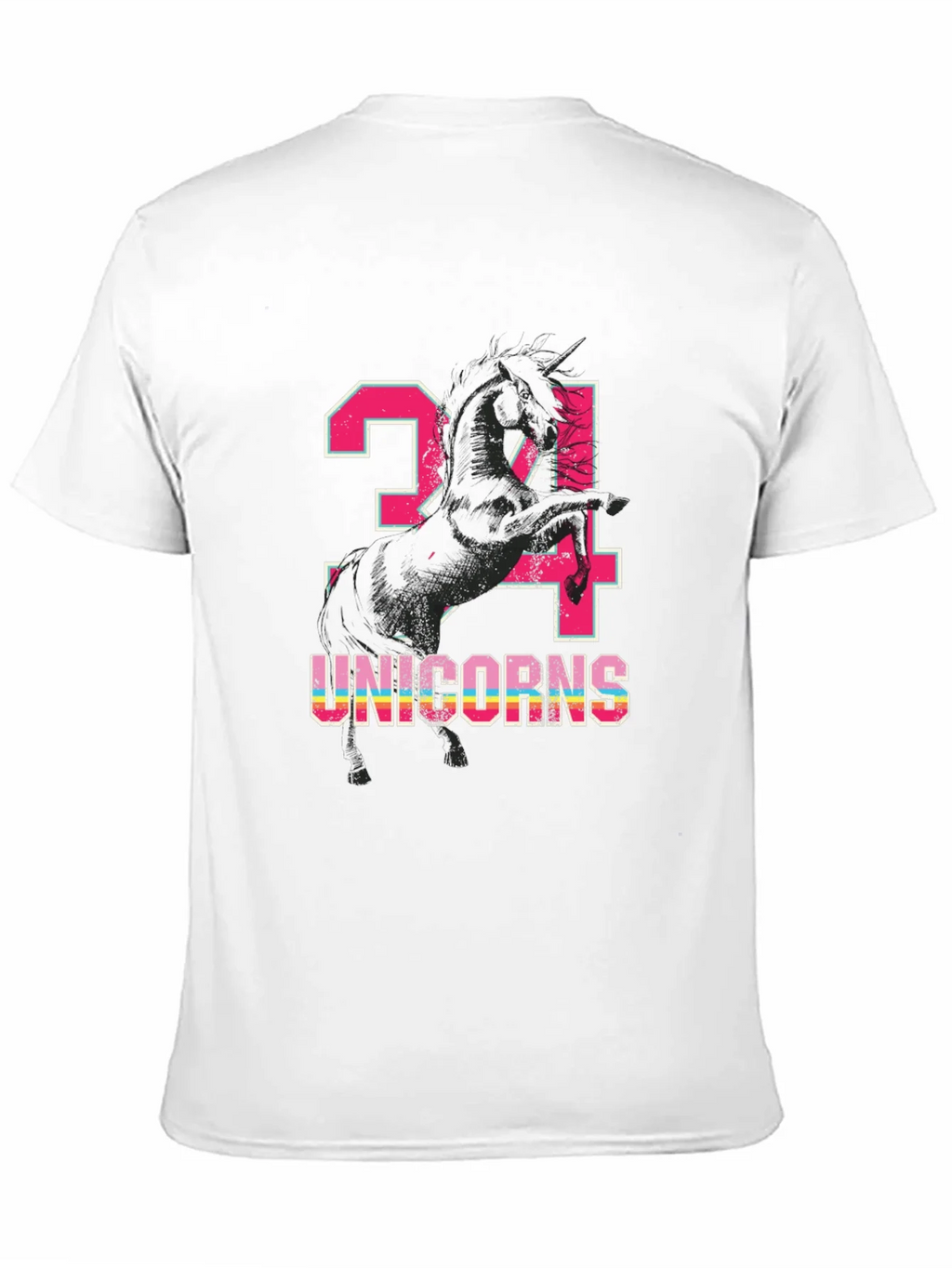 Unicorns Birthday T-Shirt - Number 24