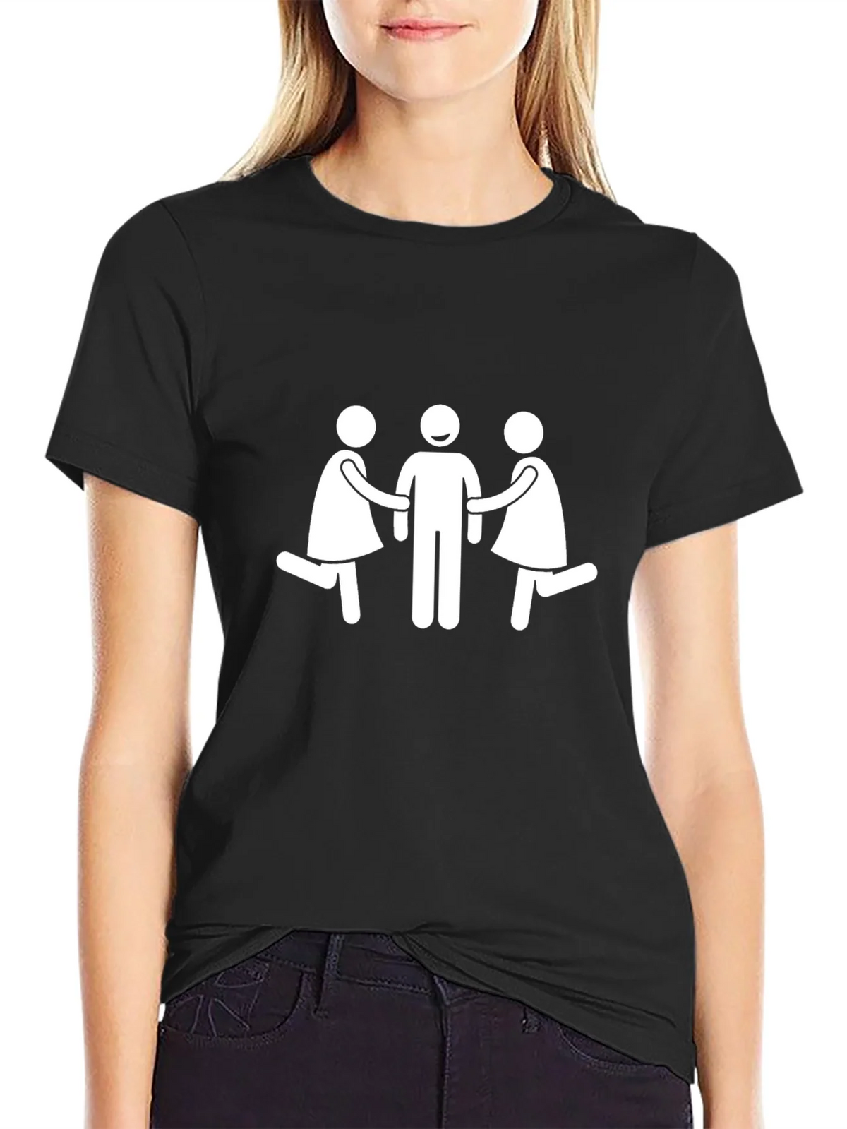 Funny Stick Figure T-Shirt