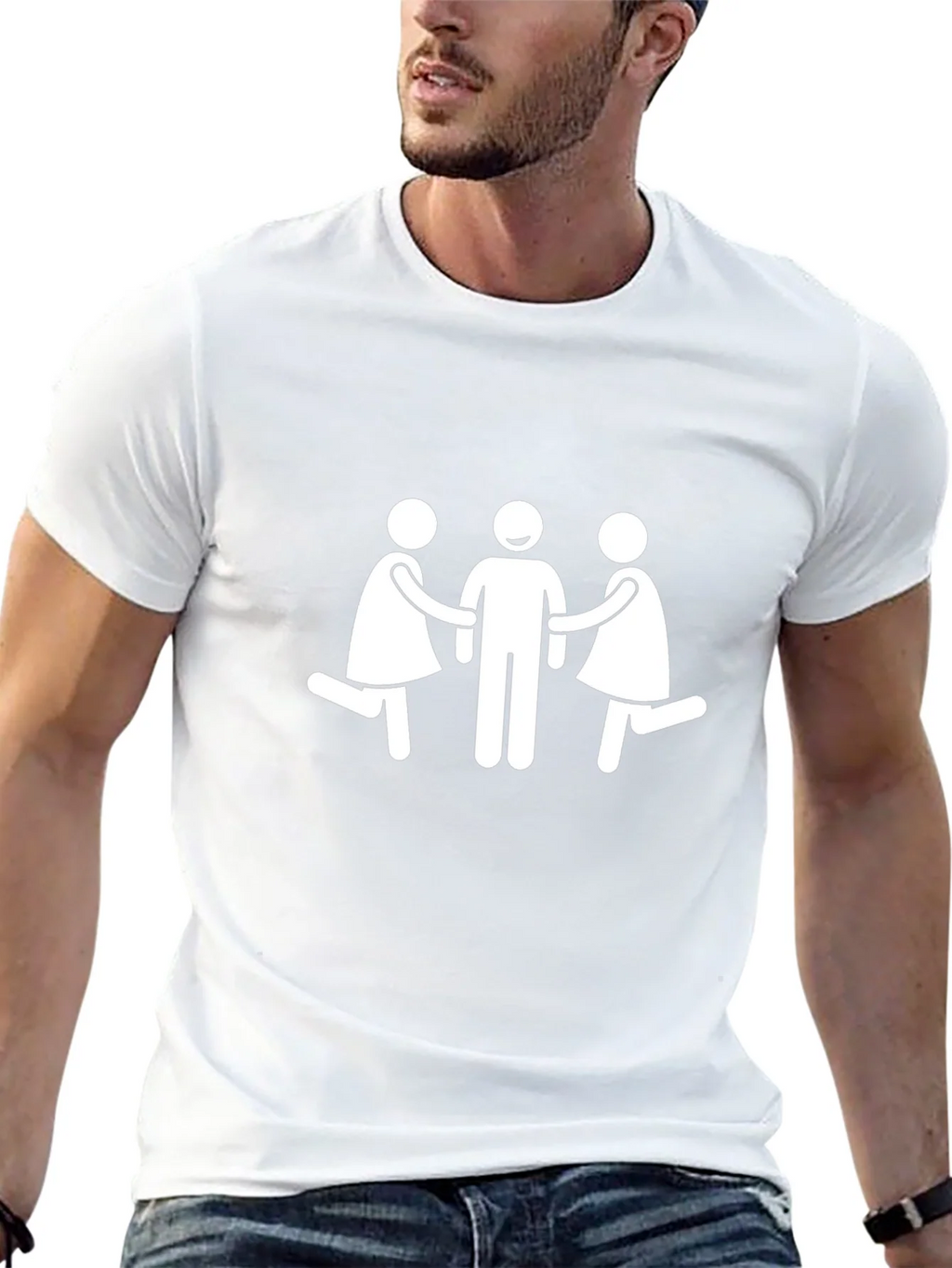 Funny Stick Figure T-Shirt