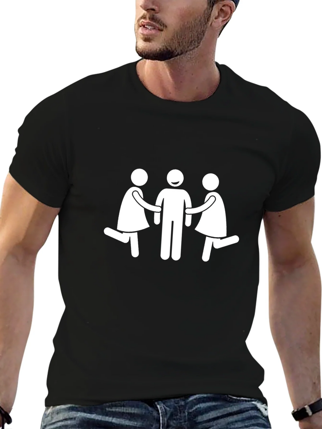 Funny Stick Figure T-Shirt