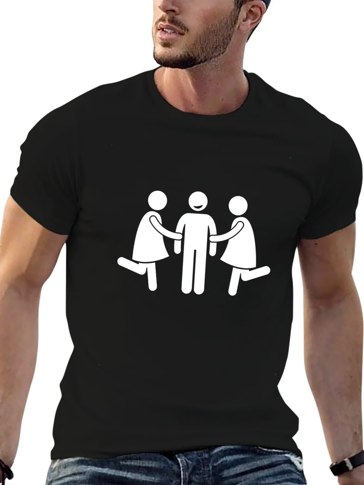 Funny Stick Figure T-Shirt
