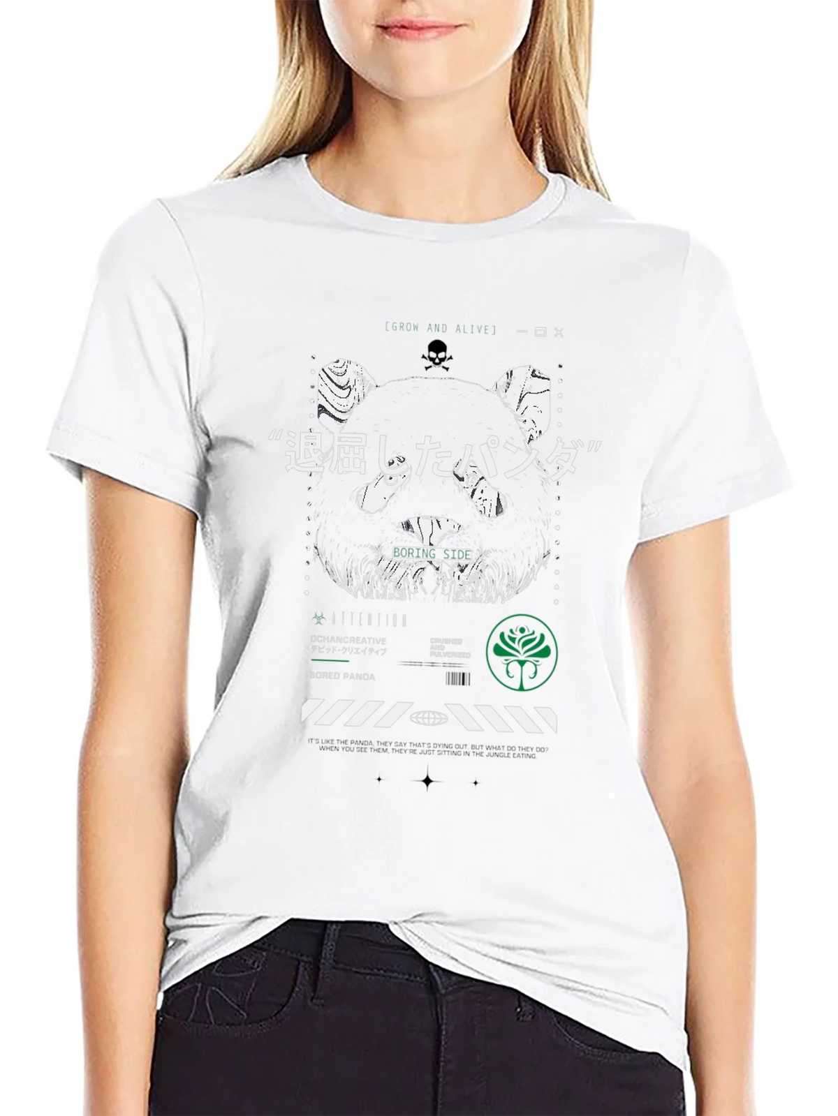 Bored Panda Graphic T-Shirt - Unique Streetwear Design