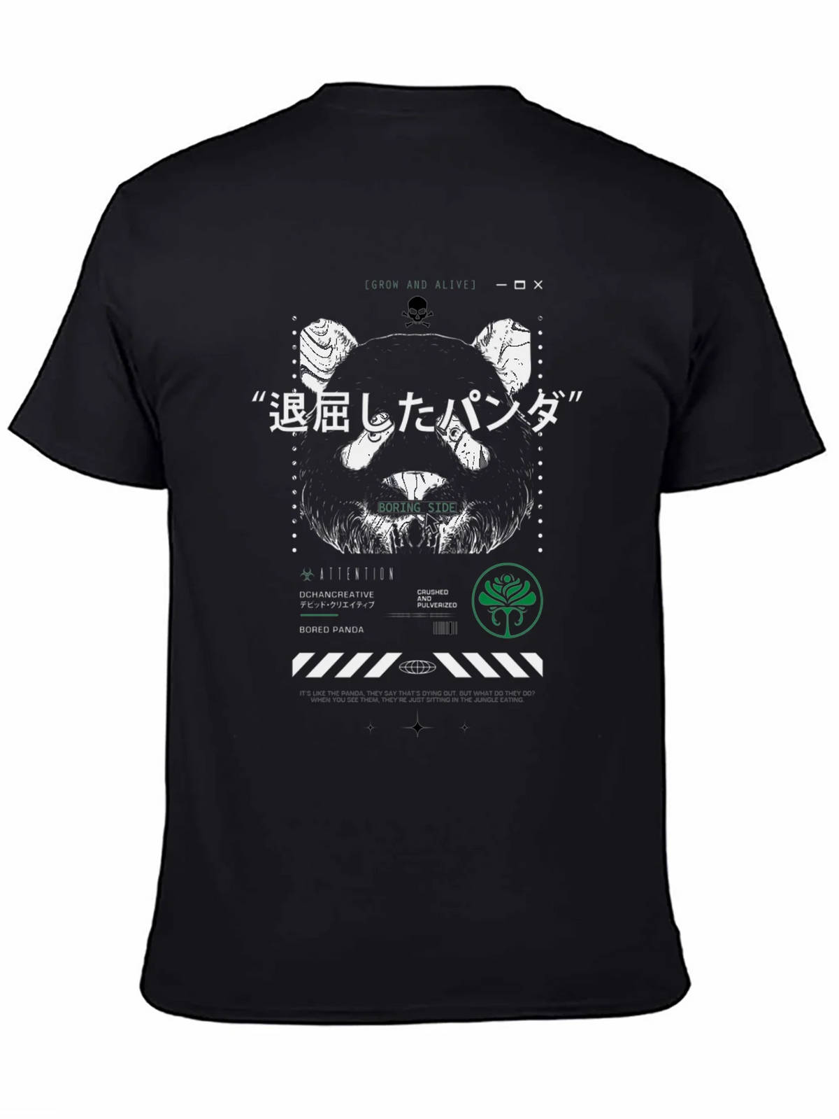 Bored Panda Graphic T-Shirt - Unique Streetwear Design
