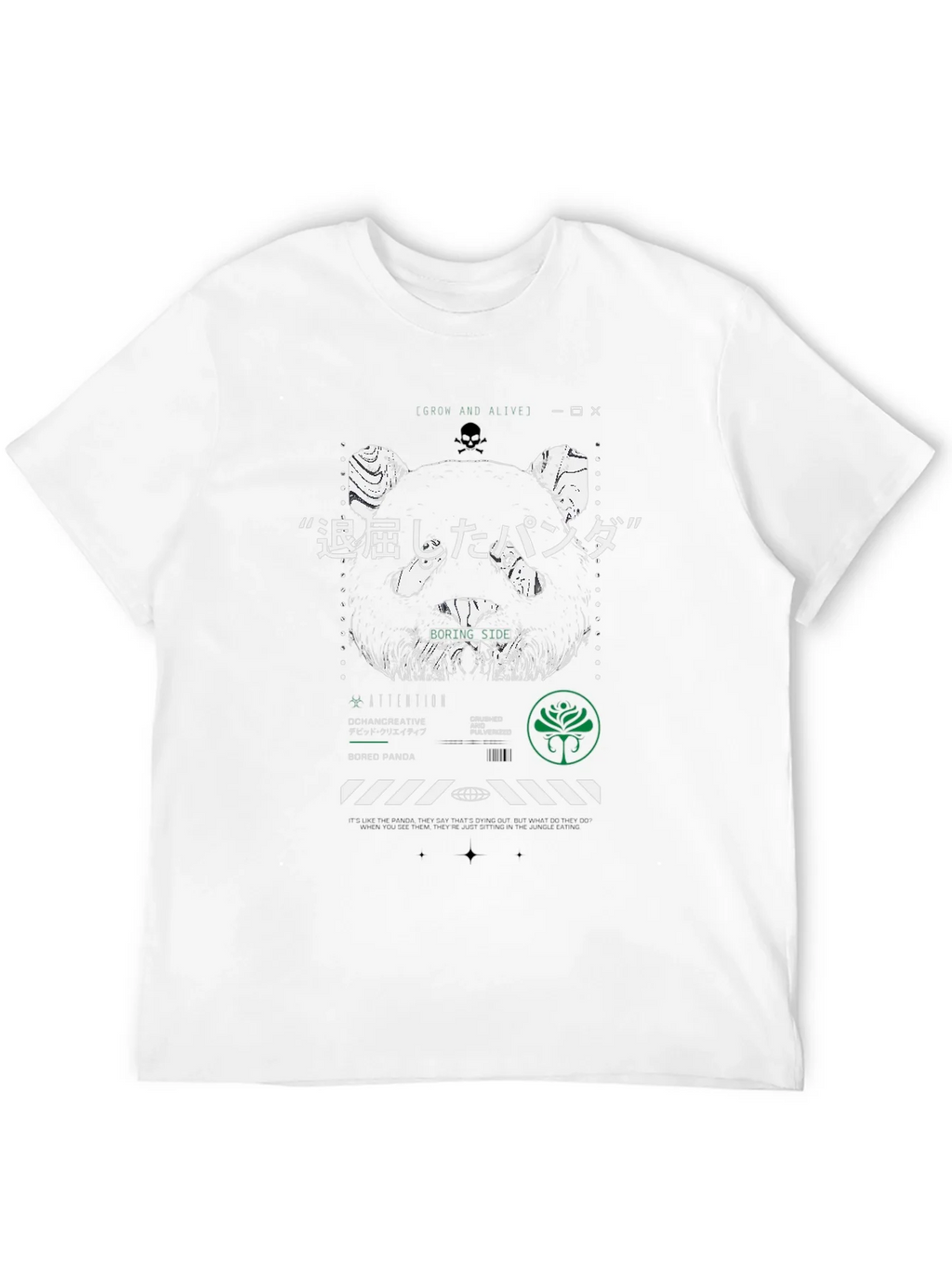 Bored Panda Graphic T-Shirt - Unique Streetwear Design
