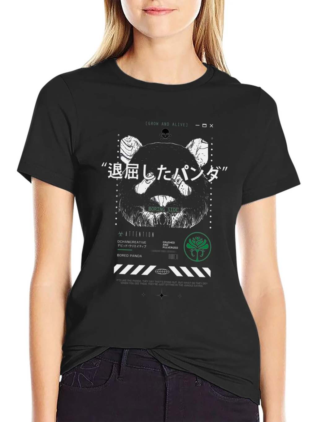 Bored Panda Graphic T-Shirt - Unique Streetwear Design